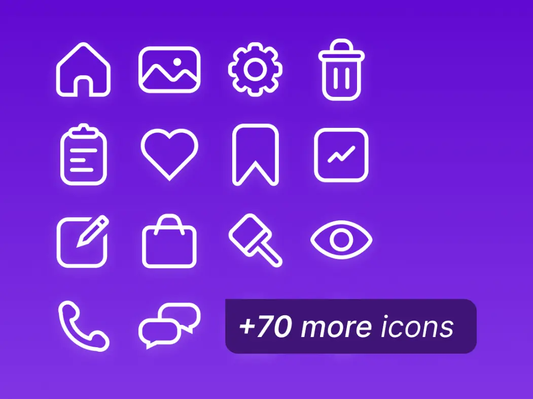 Universal icons kit